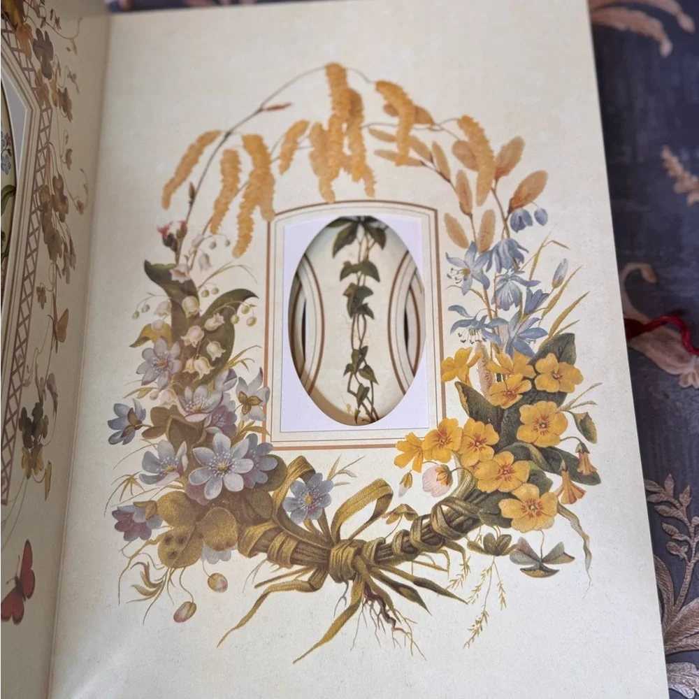 Vintage Estate Victorian Photograph Album Hardcover Colour Library 1994